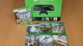XBOX One with games