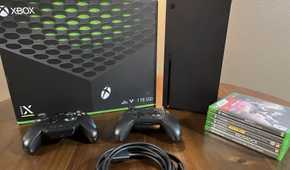 XBOX Series X with games
