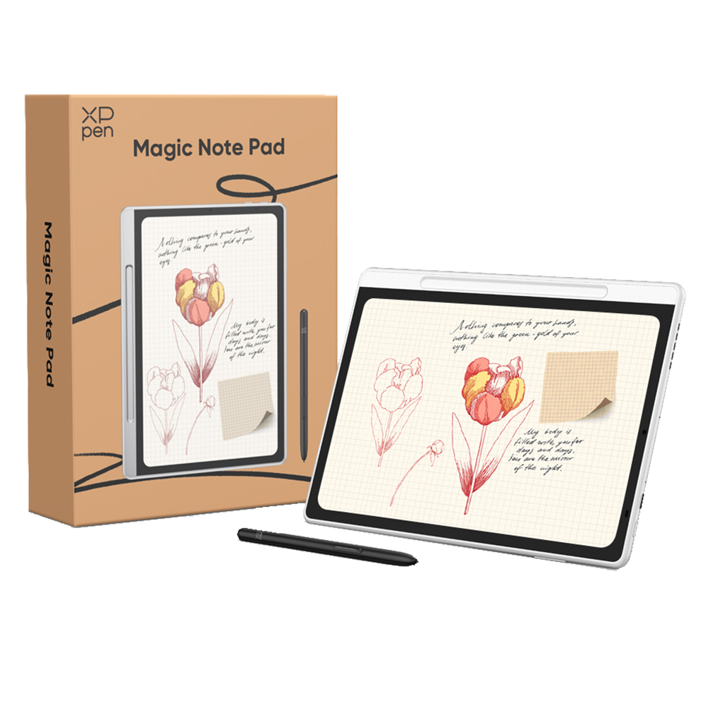 【XPPen】Magic Note Pad Android14 Magic Note Pad: A Paper-Like LCD Writing Tablet That's