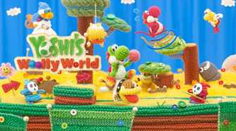 Hand-crafted Yoshi's Woolly World figures featuring Mario Characters