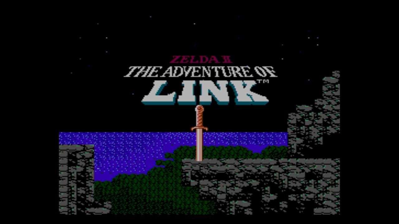 Zelda 2: The Adventure of Link title screen