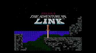 Zelda 2: The Adventure of Link title screen