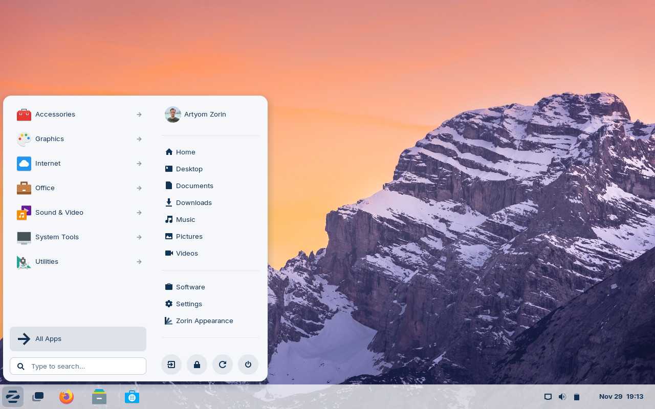 Zorin OS 17