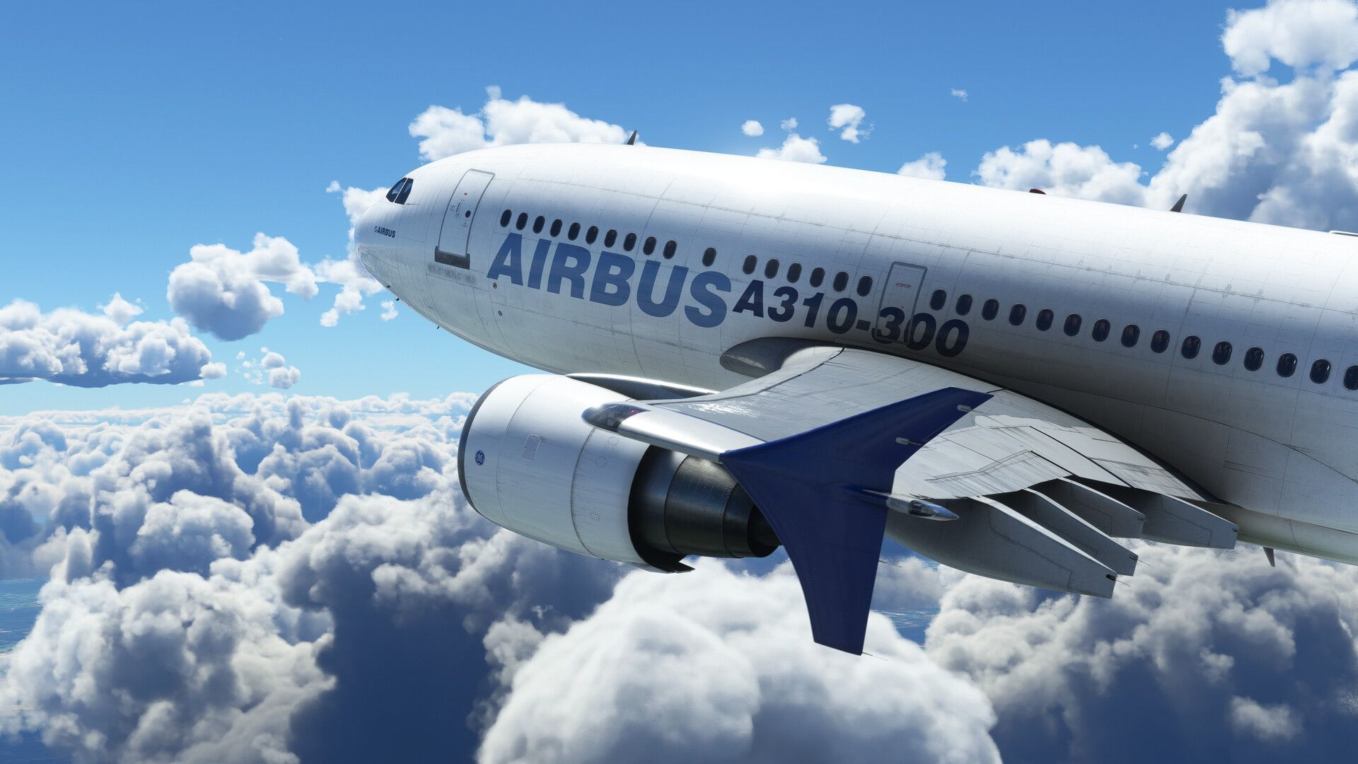 A screenshot of Microsoft Flight Simulator