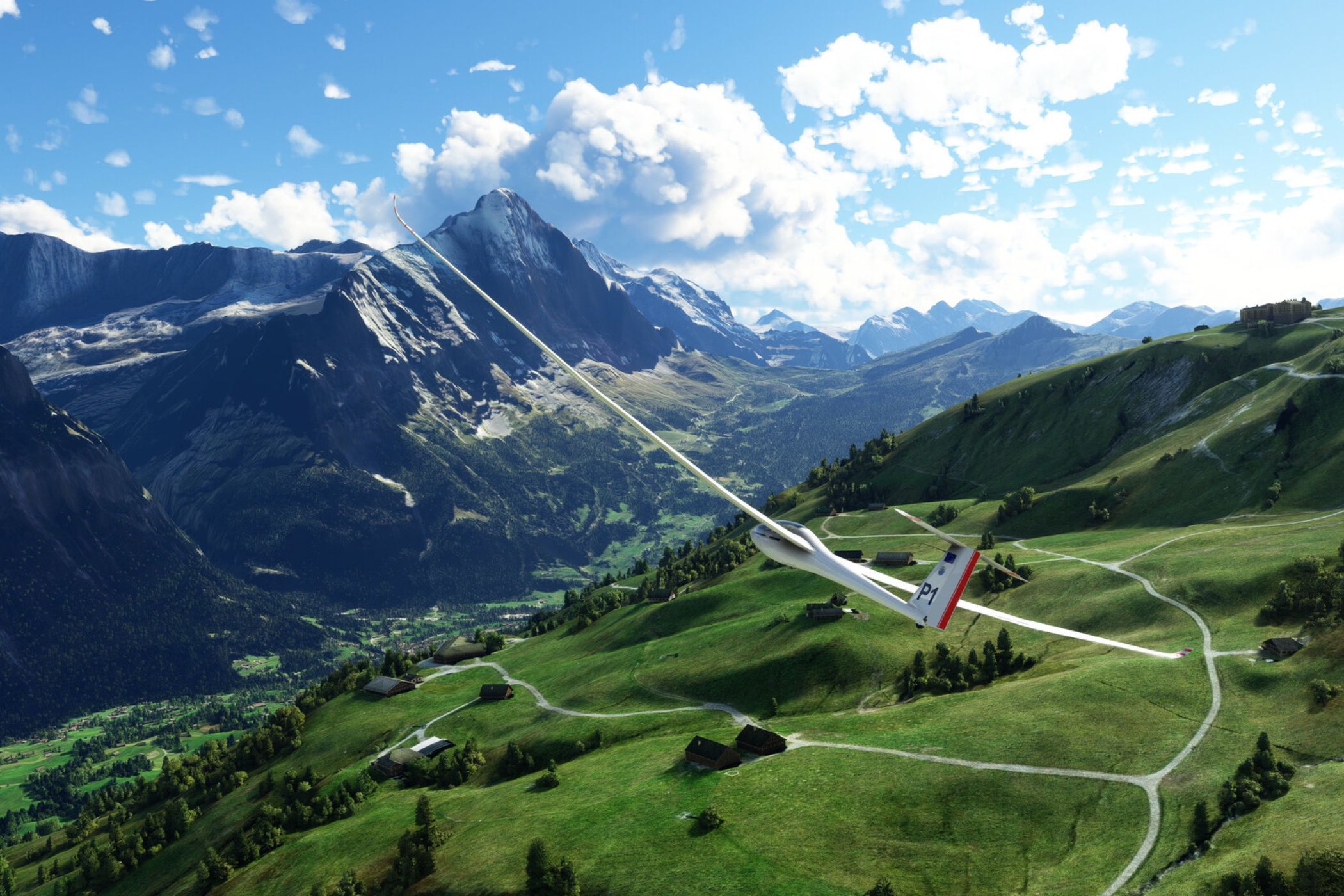 A screenshot of Flight Simulator 40th Anniversary Edition