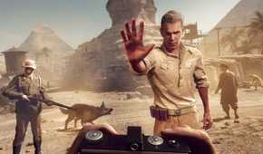 A screenshot of Indiana Jones and the Great Circle in Giza