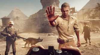 A screenshot of Indiana Jones and the Great Circle in Giza