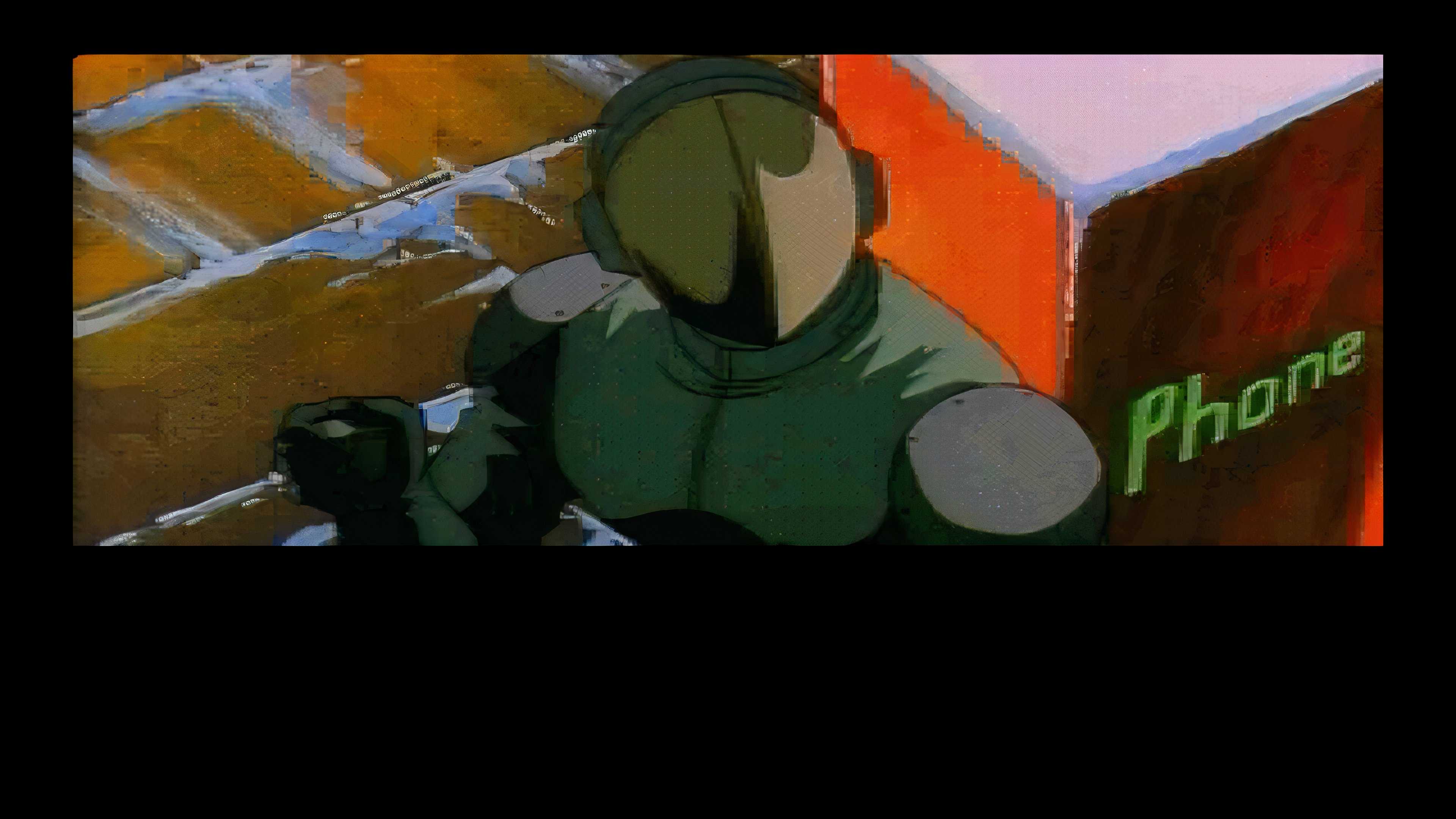 The Masked Bomber In Policenauts for Sega Saturn.