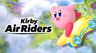 Kirby Air Riders key art