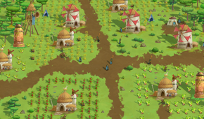 A village in The Wandering Village