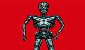 A screenshot of a Snatcher in Snatcher for Sega CD.