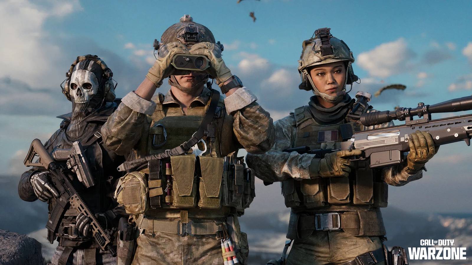 Three Operators scouting the area, presumably hunting for cheaters
