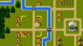 Building a city in ActRaiser on the SNES