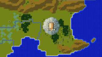 God city moving over world ActRaiser