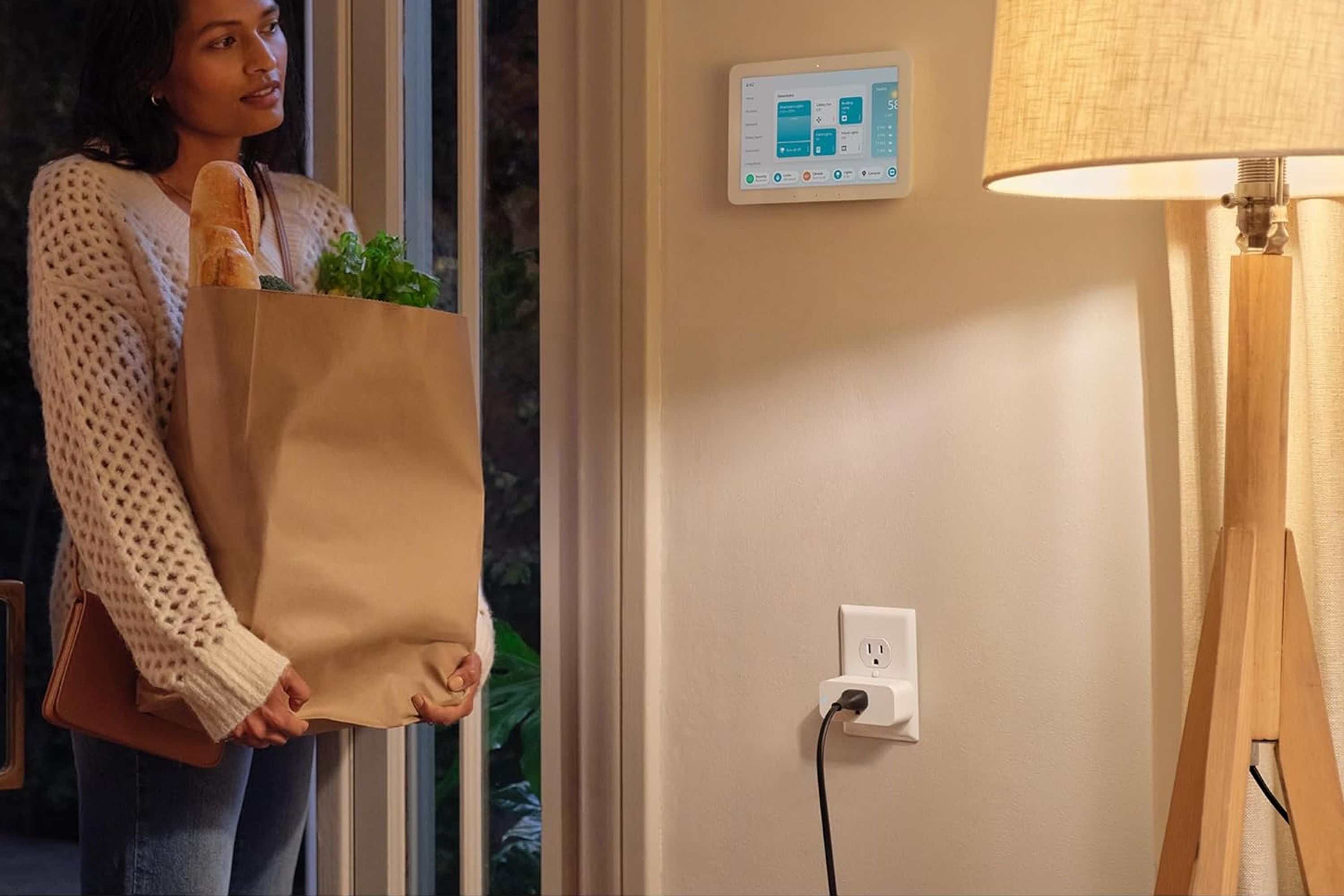 lifestyle image of amazon smart plug