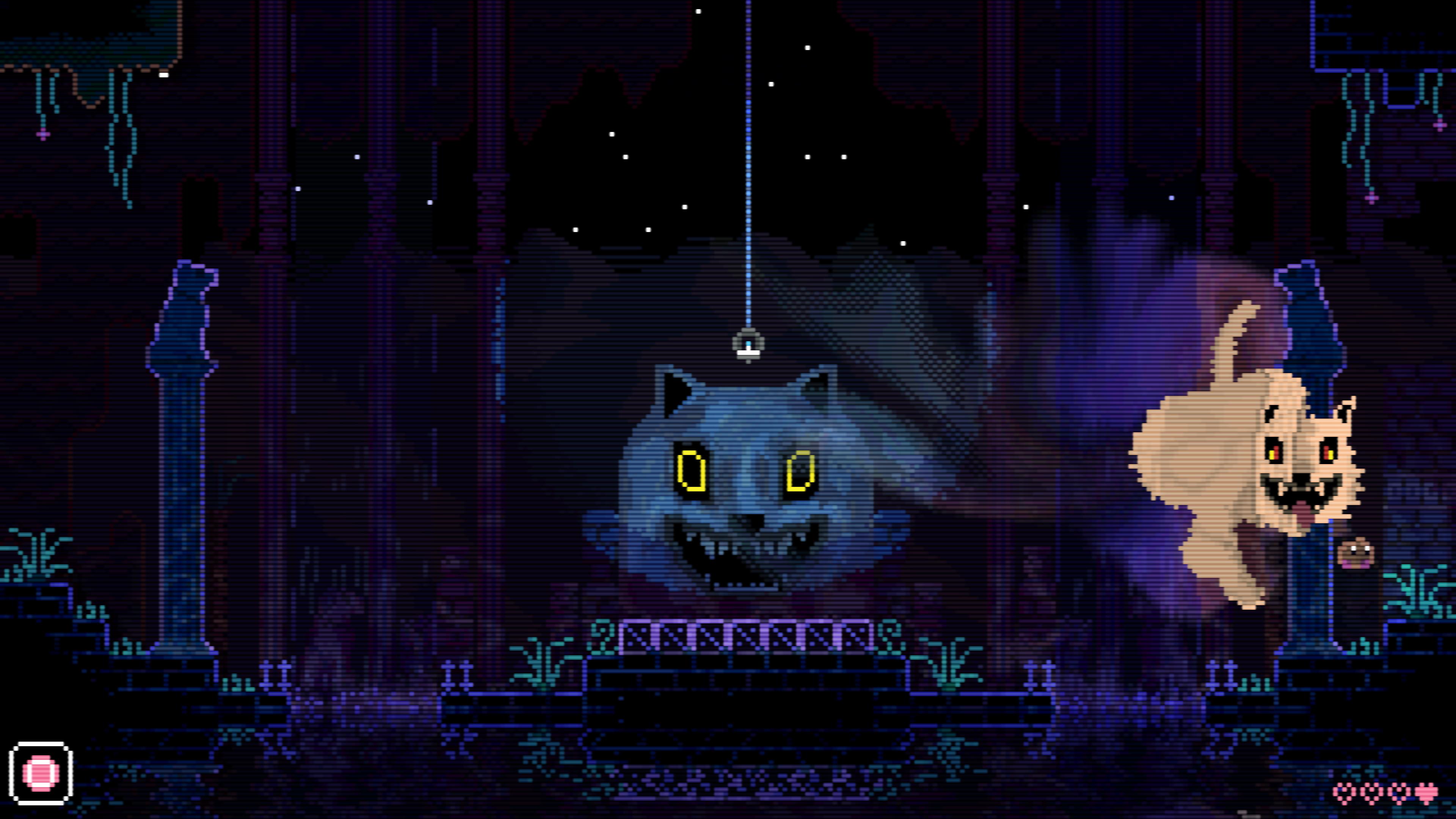 Screenshot from the game Animal Well.