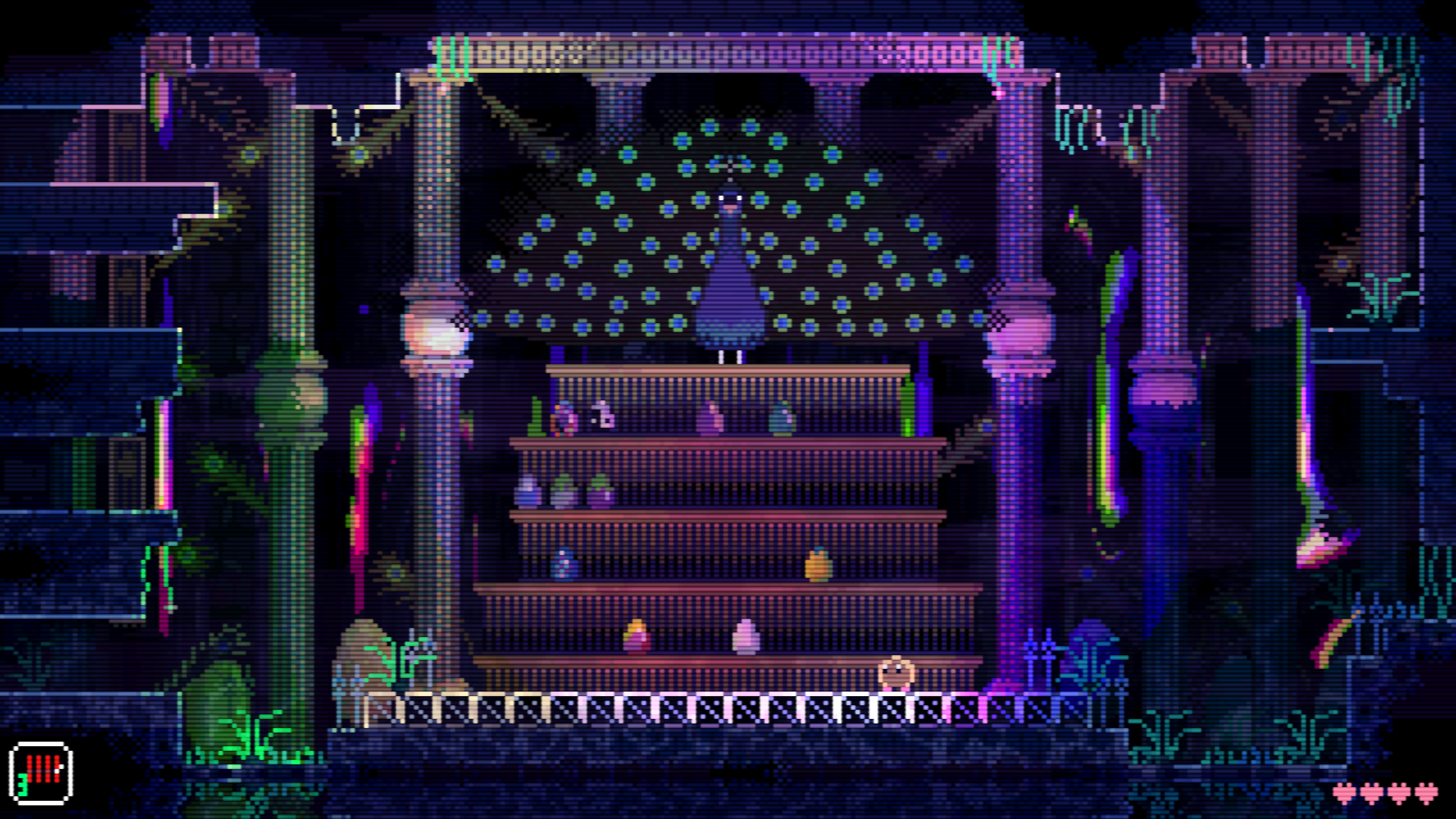 A screenshot from the game Animal Well.