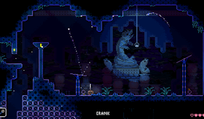 A screenshot from the game Animal Well.