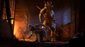 An image of Naoe and Yasuke from Assassin's Creed Shadows.