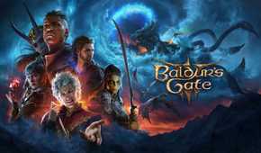 The key art for Baldur's Gate 3.