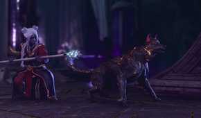 Summoning a dog in Baldur's Gate