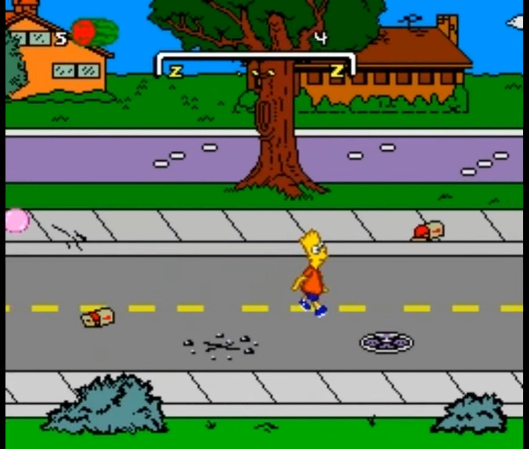 Dream Springfield in Bart's Nightmare
