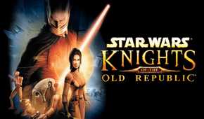 The key art and box art of Star Wars Knights of the Old Republic