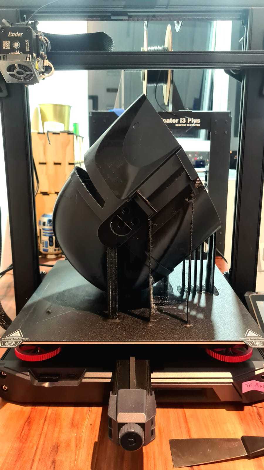 Boba Fett Helmet Printing by Pitahaya3D on Cults3d