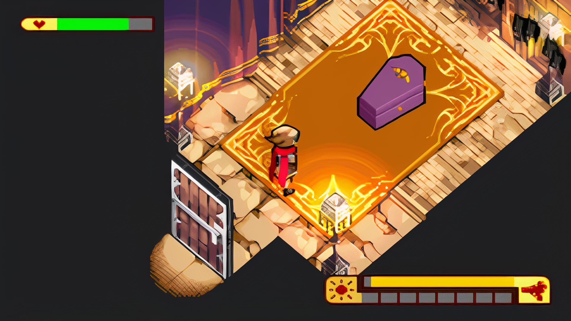 Screenshot of a Coffin in Boktai: The Sun is in Your Hand