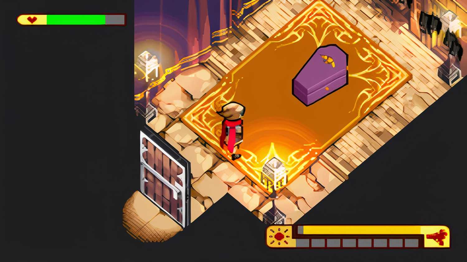 Screenshot of a Coffin in Boktai: The Sun is in Your Hand