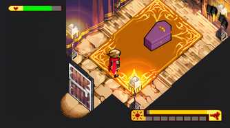 Screenshot of a Coffin in Boktai: The Sun is in Your Hand