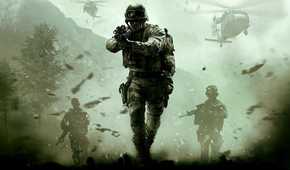 Call of Duty 4: Modern Warfare box art.