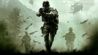 Call of Duty 4: Modern Warfare box art.