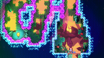 celeste a pink crystal filled cave