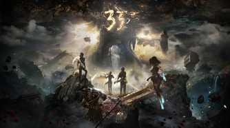 Cover art for Clair Obscur Expedition 33 video game.