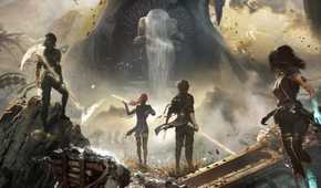 Clair Obscur Expedition 33 box art featuring four party members facing danger