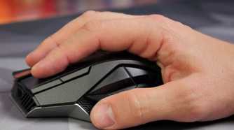 Claw grip mouse
