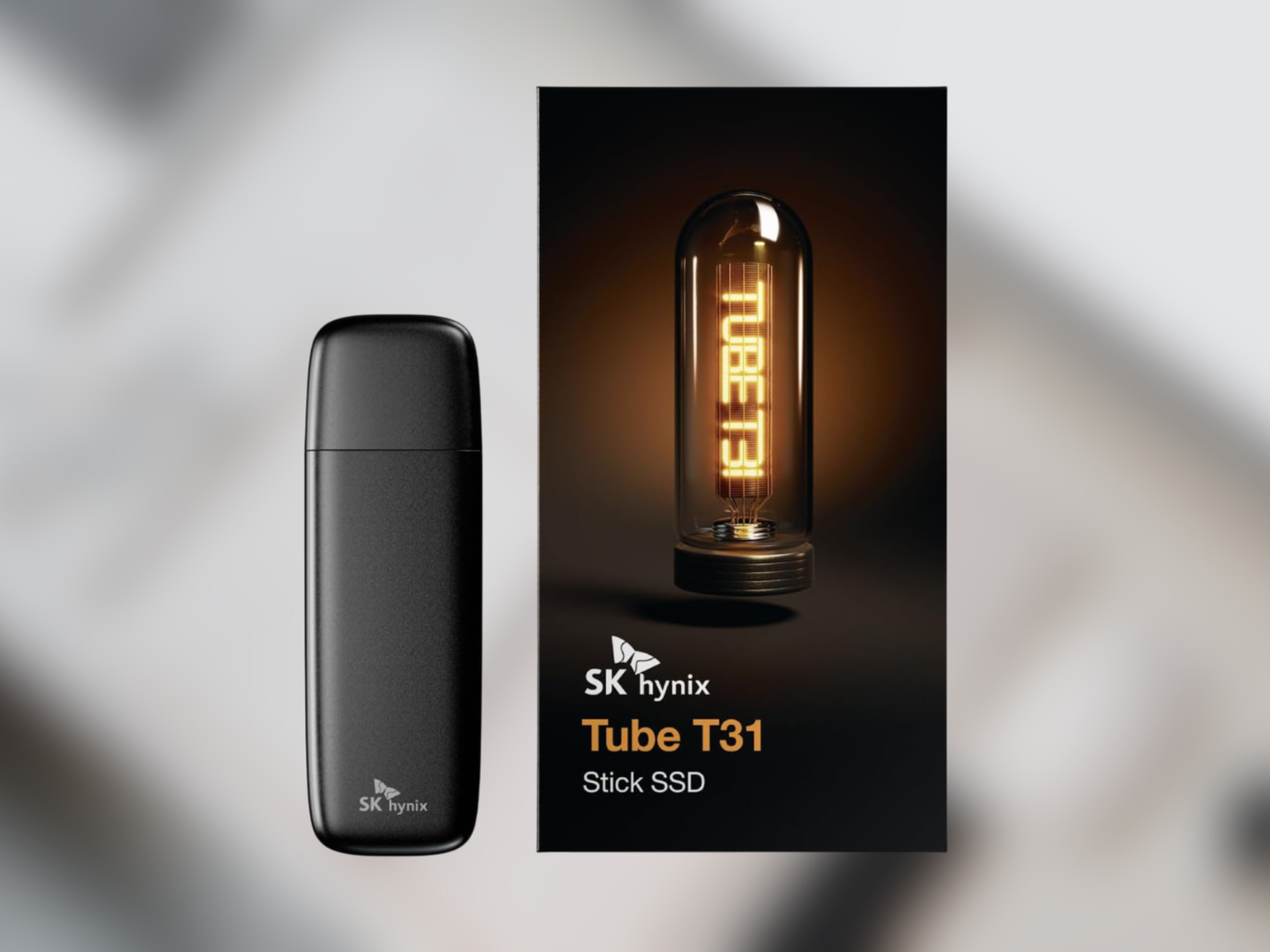 SK hynix SSD 外付け 1TB Tube T31 SK hynix TUBE T31 Portable Stick SSD 1TB USB3.2 Gen2 1,000MB