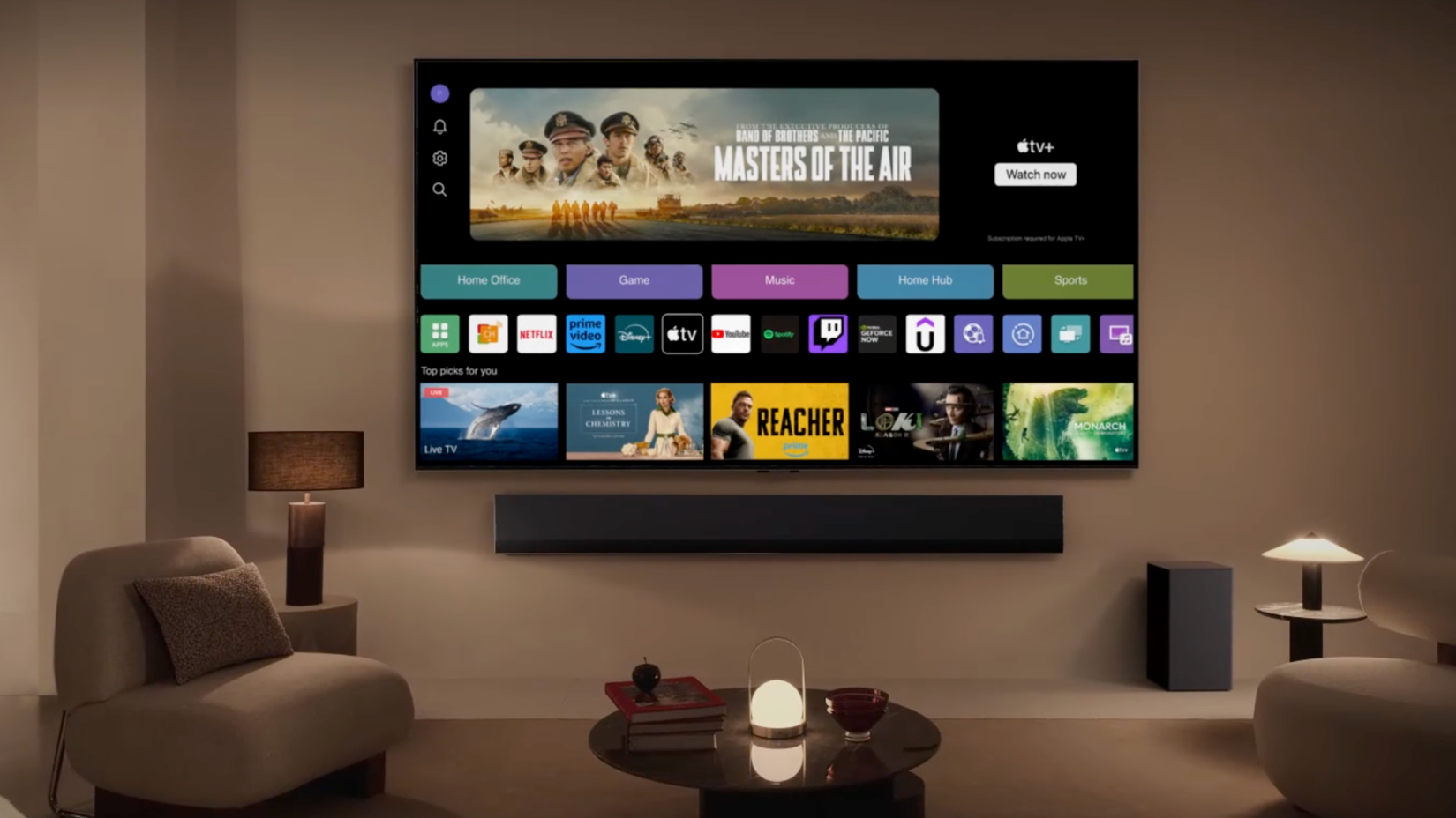 LG UT70 series TV
