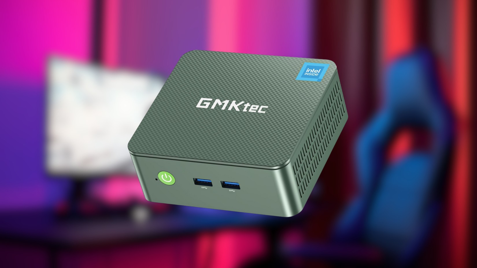GMKtec ミニPC Intel Inside GMKtec Desktop Mini PC Windows 11 Pro Intel N100 12GB DDR5 512GB