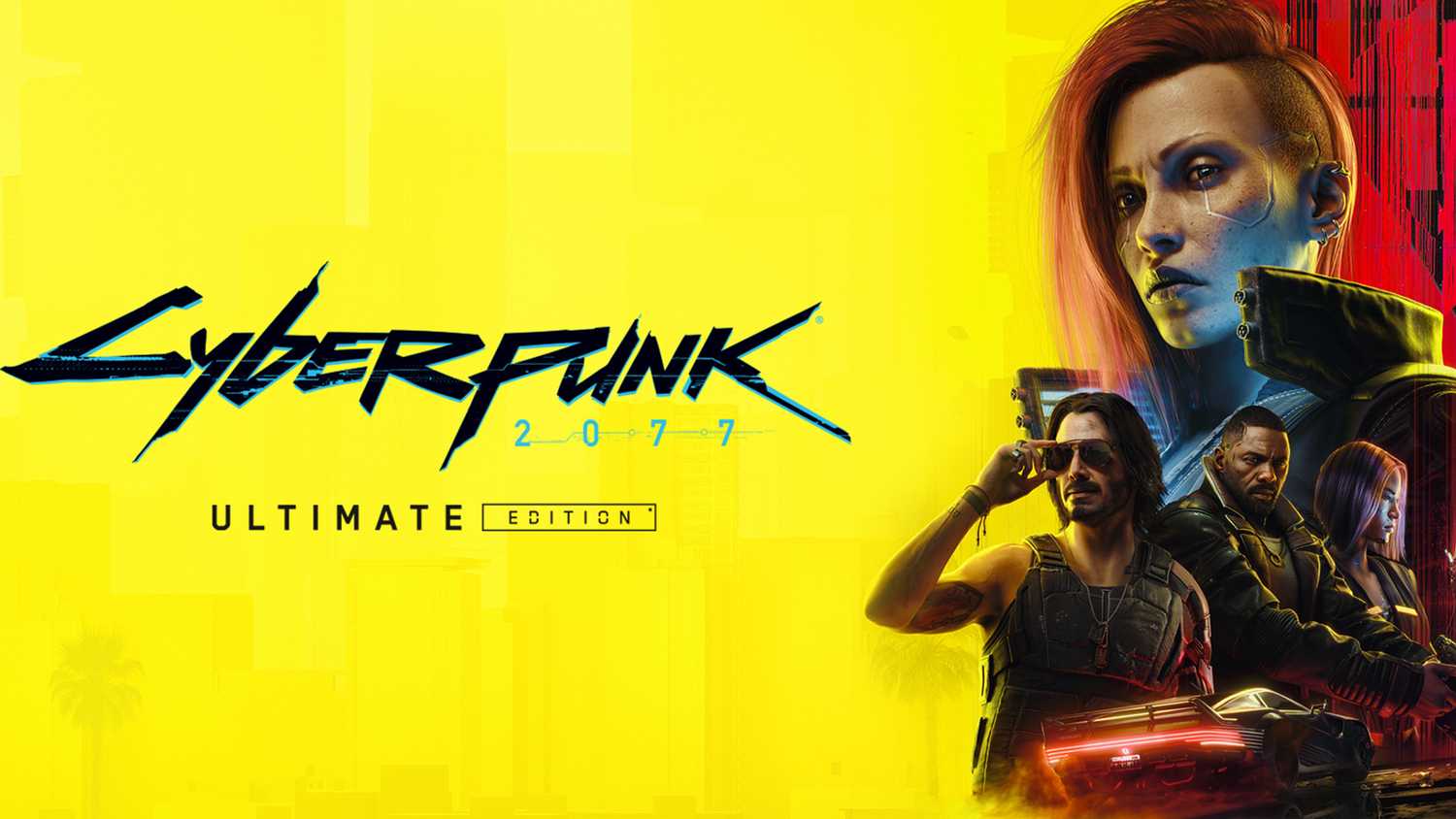 The key art for Cyberpunk 2077 Ultimate Edition.
