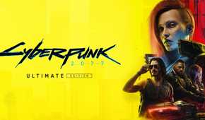 The key art for Cyberpunk 2077 Ultimate Edition.