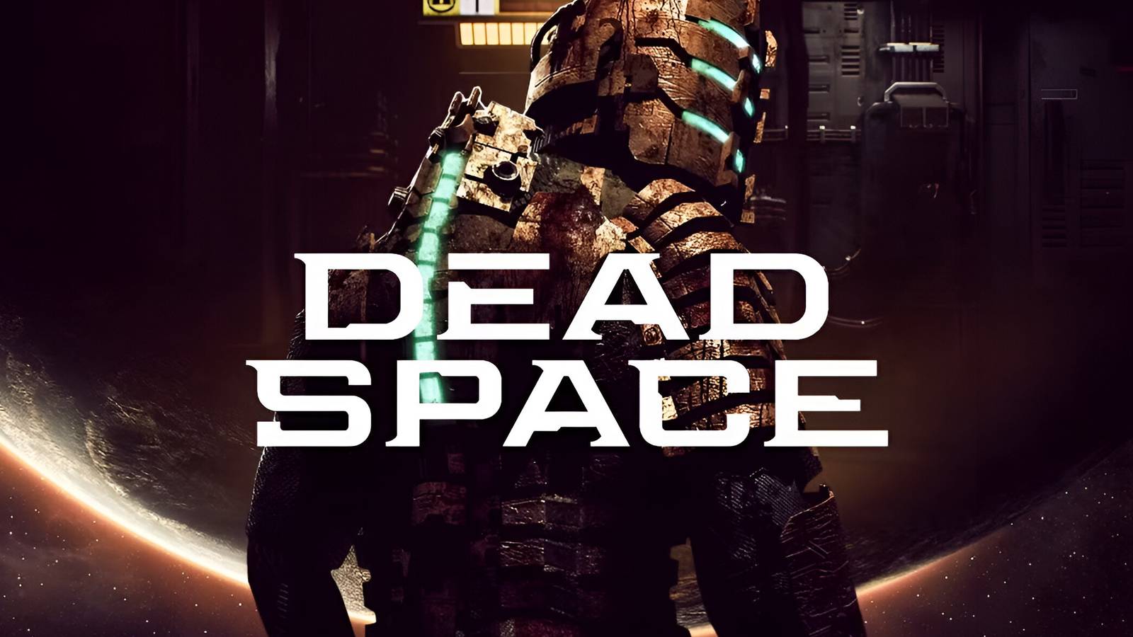 Poster for the game 2023 remake of the 2008 game Dead Space.