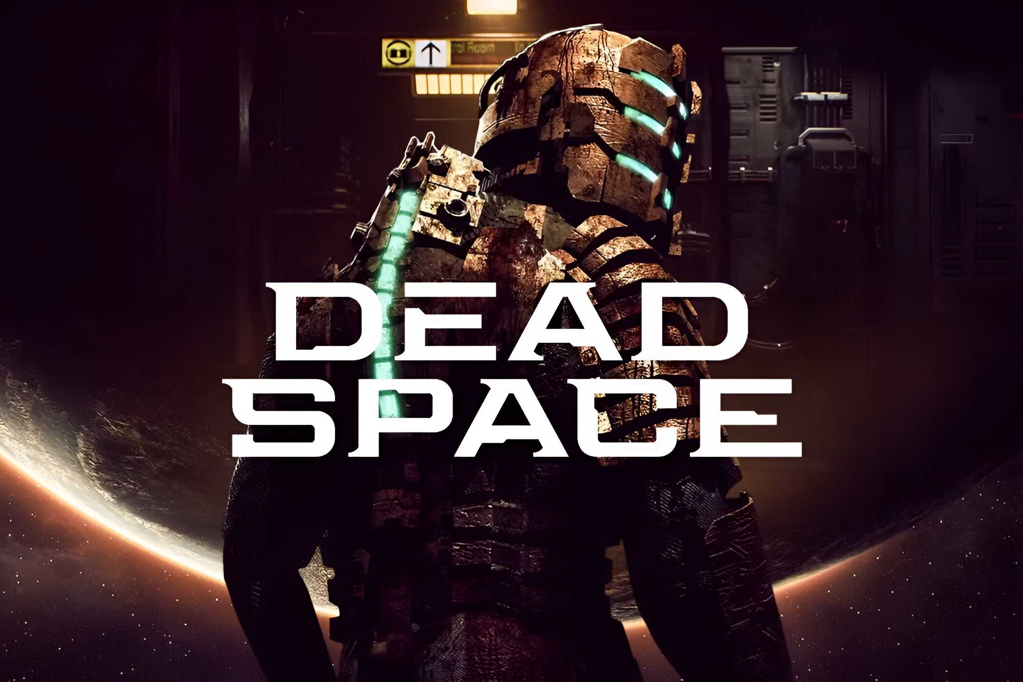 Poster for the game 2023 remake of the 2008 game Dead Space.