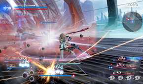 A screenshot of gameplay from Dissidia Final Fantasy NT