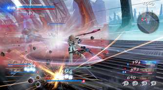 A screenshot of gameplay from Dissidia Final Fantasy NT