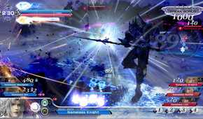 A screenshot of gameplay from Dissidia Final Fantasy NT