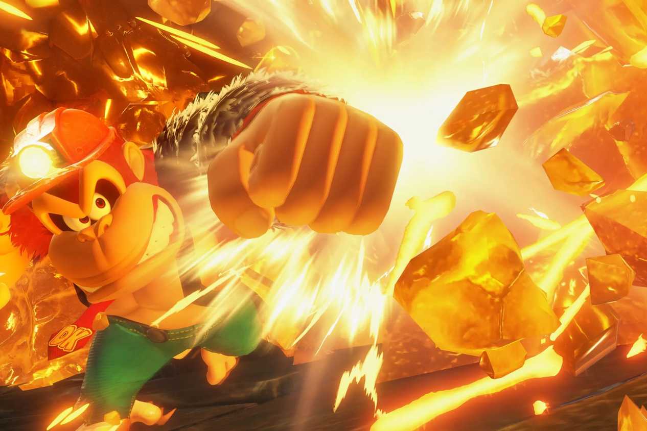 Donkey Kong Banaza Screenshot