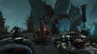 A group of enemies from Doom: The Dark Ages.