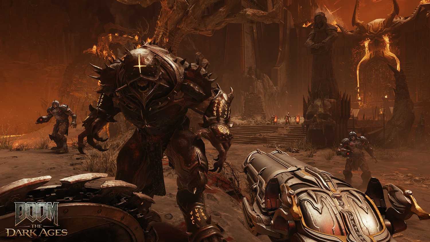 A hell knight in Doom: The Dark Ages.